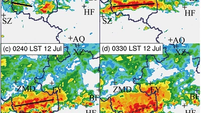 Initiation and Evolution of Elevated Convection in a Nocturnal Squall Line Along the Meiyu Front featured image